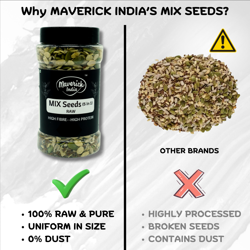 5-in-1 Mix Seeds - High Fibre & Protein Superfood