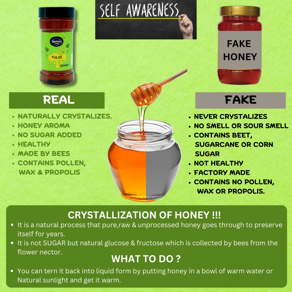Tulsi Honey - Pure Natural Sweetener with Herbal Benefits