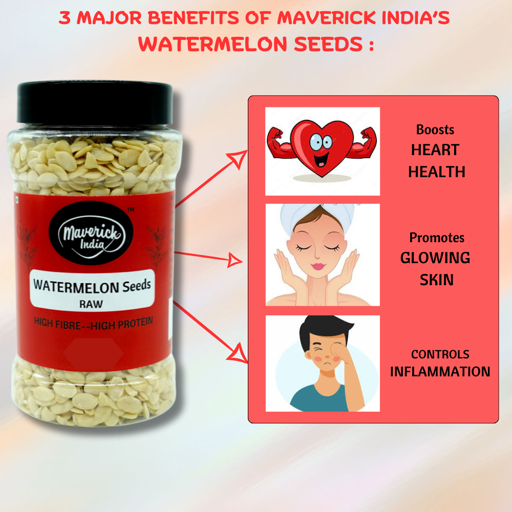 Raw Watermelon Seeds - High Fibre & Protein Superfood