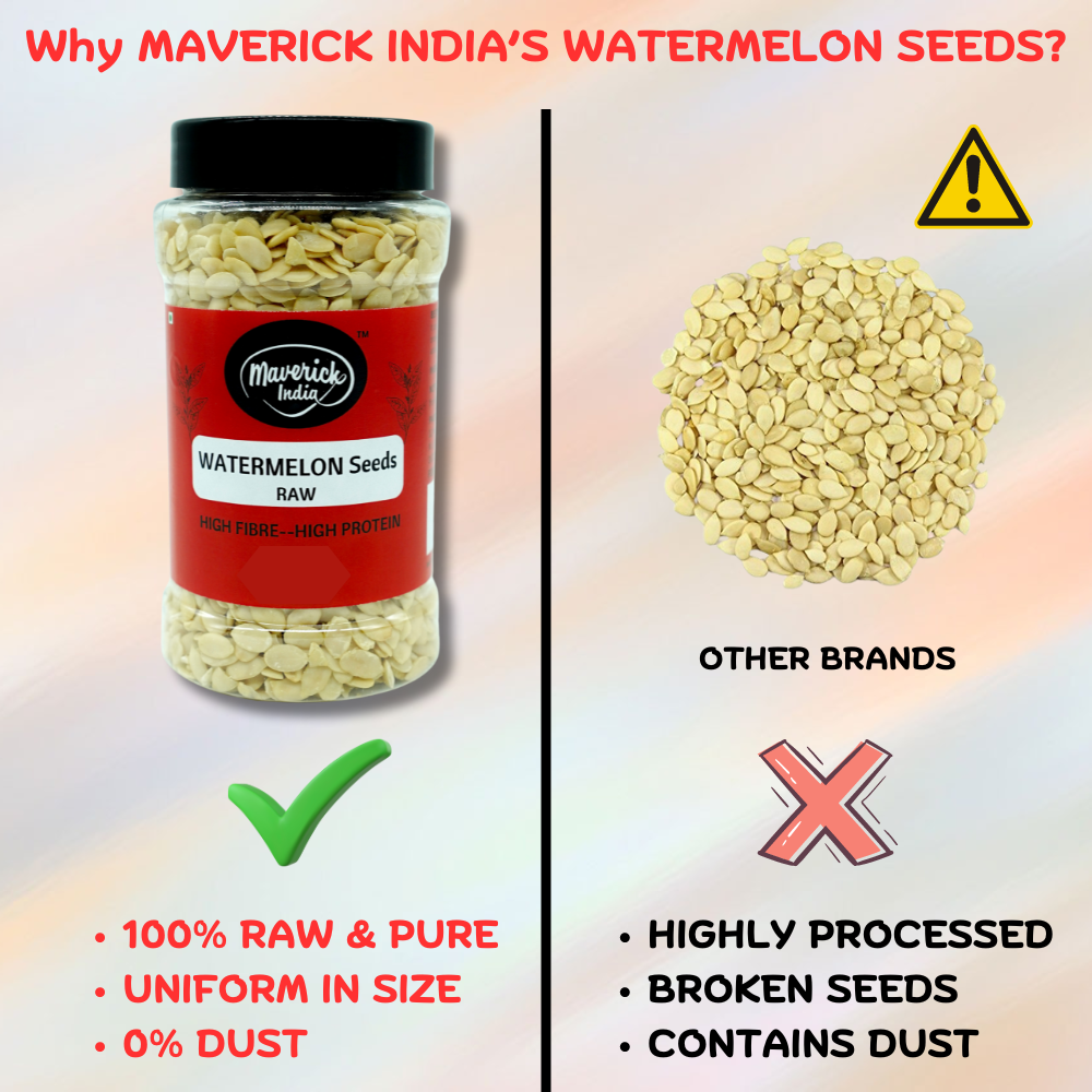 Raw Watermelon Seeds - High Fibre & Protein Superfood