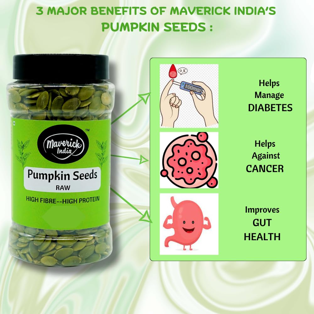 Raw Pumpkin Seeds - High Fibre & Protein Superfood