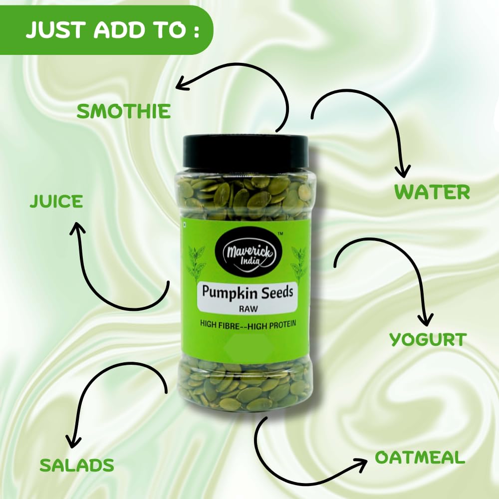 Raw Pumpkin Seeds - High Fibre & Protein Superfood