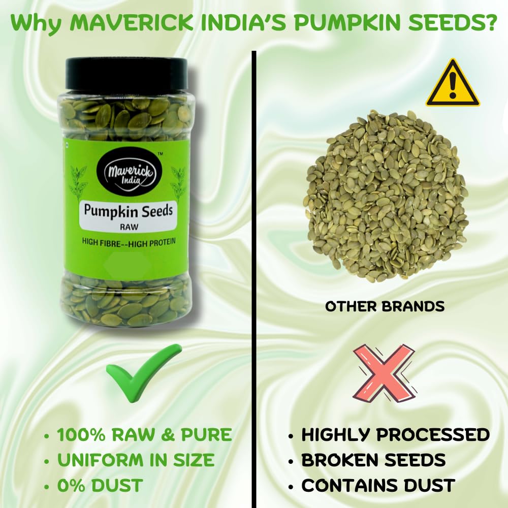 Raw Pumpkin Seeds - High Fibre & Protein Superfood