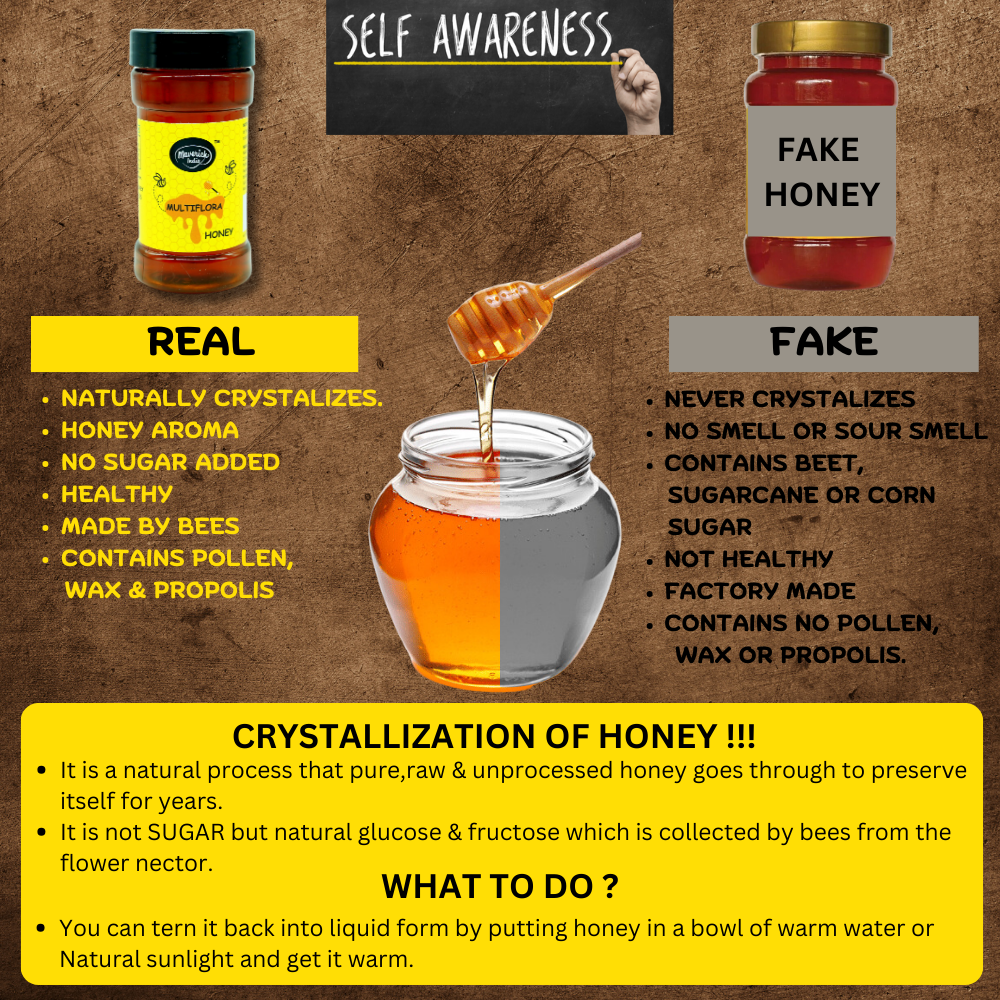 Himalayan Multiflora Honey - 100% Pure Natural Sweetener for Everyday Use