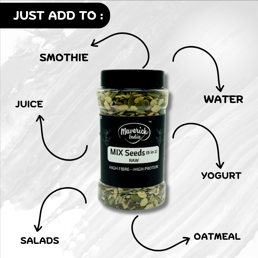 5-in-1 Mix Seeds - High Fibre & Protein Superfood